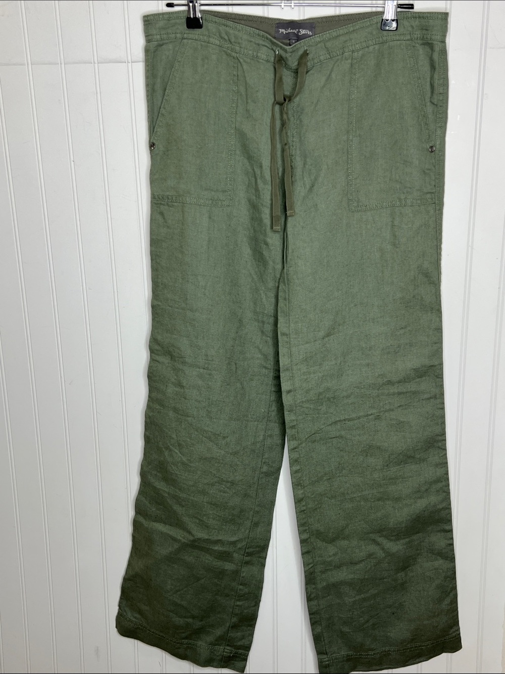 Michael Stars Drawstring Linen Pants Size Small